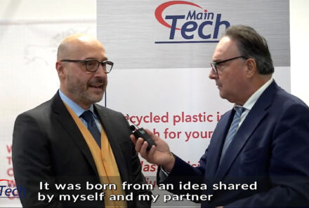 Ceo of Main Tech Renato Pegoraro interviewed at Ecomondo fair
