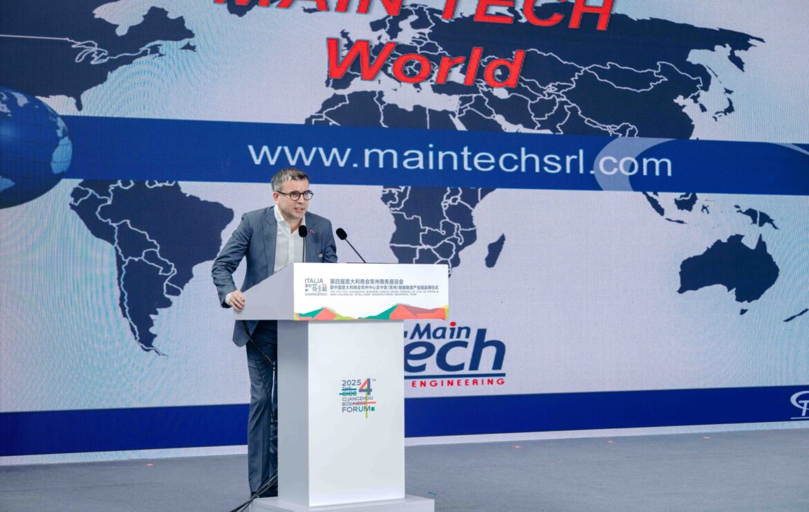 Main Tech at the 4ᵗʰ Business Forum of the Italian Chamber of Commerce in China