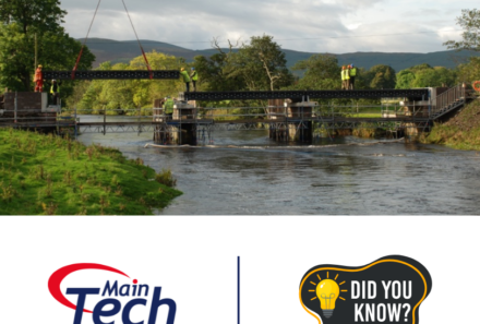 Scotland is home to the world’s largest bridge made entirely from recycled plastic